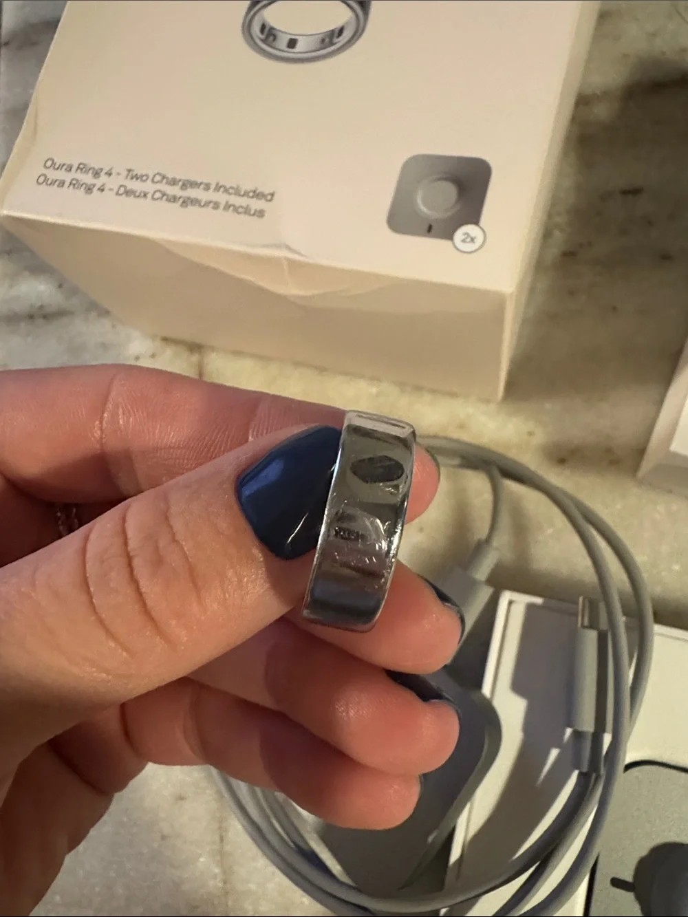 Ours Ring 4 Silver Size 9